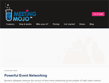 Tablet Screenshot of meeting-mojo.com
